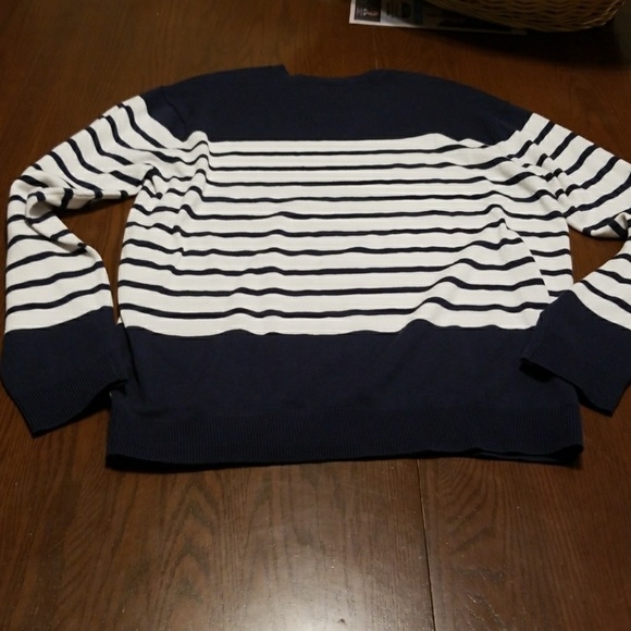 TAVIK micra striped sweater navy white NWT - Picture 8 of 8